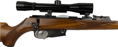 Walther KKJ .22 Hornet 1971 Scoped - Image 3 of 19