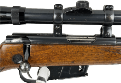 Walther KKJ .22 Hornet Mannlicher 1957 Scoped - Image 4 of 20