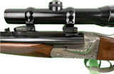 Bretton-Gaucher SxS Double Rifle 9.3x74R Schmidt & Bender Scope Extra Stock - Image 4 of 25