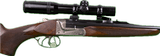 Bretton-Gaucher SxS Double Rifle 9.3x74R Schmidt & Bender Scope Extra Stock - Image 8 of 25