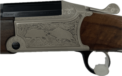 Blaser Double Rifle .22 Hornet / 7x65R 1992 Beautiful Wood! - Image 10 of 24