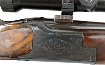 Browning FN Express 30-06 Double Rifle 1981 Zeiss Scoped - Image 4 of 24