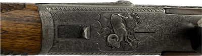 Fanzoi Double Rifle 22 Hornet / 7x65R Engraved Fancy Wood With Broken Stock - Image 15 of 25