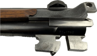 Fanzoi Double Rifle 22 Hornet / 7x65R Engraved Fancy Wood With Broken Stock - Image 16 of 25