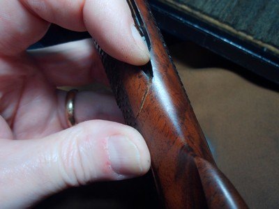 Fanzoi Double Rifle 22 Hornet / 7x65R Engraved Fancy Wood With Broken Stock - Image 25 of 25