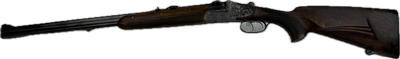 Fanzoi Double Rifle 22 Hornet / 7x65R Engraved Fancy Wood With Broken Stock - Image 2 of 25