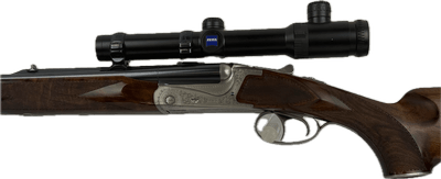 Mathelon Double Rifle Drilling Zeiss Scoped Nice! - Image 3 of 25