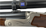 Mathelon Double Rifle Drilling Zeiss Scoped Nice! - Image 4 of 25