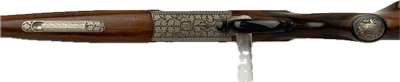 Blaser Double Rifle 22 Hornet / 7x65R Deluxe Engraved Zeiss Scoped Beautiful! 1983 - Image 17 of 25