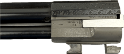 Blaser Double Rifle 22 Hornet / 7x65R Deluxe Engraved Zeiss Scoped Beautiful! 1983 - Image 23 of 25