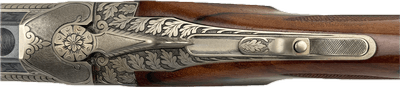Blaser Double Rifle 22 Hornet / 7x65R Deluxe Engraved Zeiss Scoped Beautiful! 1983 - Image 13 of 25