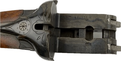 Merkel 8 Boxlock 12Gauge SxS Look At This Wood! 1984 - Image 18 of 22