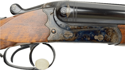 Merkel 8 Boxlock 12Gauge SxS Look At This Wood! 1984 - Image 4 of 22