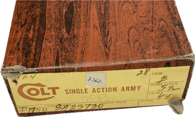 Colt SAA .44 Special Boxed 1979 - Image 2 of 11