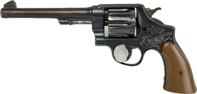 S&W 2nd Hand Ejector .45 With Extra Smooth Bore Barrel Included - Image 2 of 12