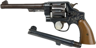 S&W 2nd Hand Ejector .45 With Extra Smooth Bore Barrel Included - Image 1 of 12