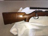 Winchester Model 52B 22 cal LR with 20x Lyman Super Targetspot Scope - 4 of 15