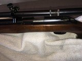 Winchester Model 52B 22 cal LR with 20x Lyman Super Targetspot Scope - 10 of 15