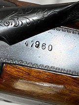 1956 Belgium Browning Superposed: Grade I Hunting 12 ga with Long Tang & Solid Rib (Mod/IC) - 13 of 15