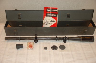 Lyman Super-TargetSpot #4554 12 Power Scope & Accessories - Image 1 of 13