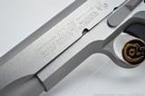 Factory New Colt 38 SUPER 5" Stainless Model O2091 - 3 of 5