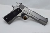 Factory New Colt 38 SUPER 5" Stainless Model O2091 - 1 of 5