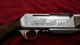 UNFIRED BEAUTIFUL 1977 BELGIUM BROWNING GRADE IV 4 IN .300 WINCHESTER MAG ENGRAVED AND SIGNED BY JEAN
MATIE BAQUE!
IN AIRWAYS CASE W/ KEY & PAPERS - 2 of 12