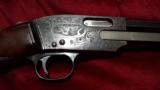 EXTREMELY RARE FACTORY ENGRAVED MERIDEN MODEL 15 .22 PUMP RIFLE! BASED ON SAVAGE PAT. LIKE THE 03 14 25 29 REMINGTON 12 121 WINCHESTER 61 1890 90 1906 - 4 of 12