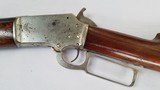 Rare Antique Nickel Trimmed 1891 Marlin Special Order in 32 Colt Long & Short or Rimfire - Made 1892 - 2 of 15