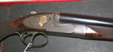 Francotte Side Lock Double Rifle 375 H&H mag Griffnee Engraved with gold - 3 of 9