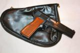Browning Hi-Power 9mm Para 1968 Ring HammerT-PrefixBlack Pouch with gold metal zipper - 5 of 5