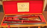 Holland & Holland 28ga Sidelock side by side with extra set .303 British Double Rifle - 9 of 9