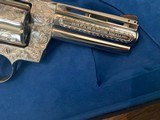 1964 Colt Python Engraved Nickel 4 inch Presentation case
Beautiful mint - 2 of 10