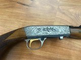 SOLD. Belgium Browning SA-22 Grade III Custom Shop .22 LR
Gorgeous gun with paperwork
Signed Eng. - 1 of 6