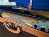 RARE Browning Grade II (early pigeon) 20ga
2 barrel in a mint Tolex Case Superposed Round Knob Long Tang 1958 - 7 of 10