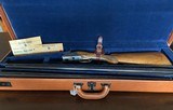 RARE Browning Grade II (early pigeon) 20ga
2 barrel in a mint Tolex Case Superposed Round Knob Long Tang 1958 - 9 of 10