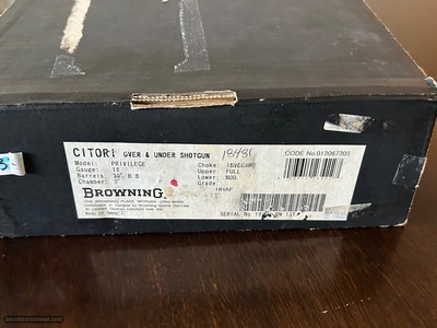 Browning Privilege 12ga 28in Invectors Engraved. Rare GunNIB. - Image 10 of 10