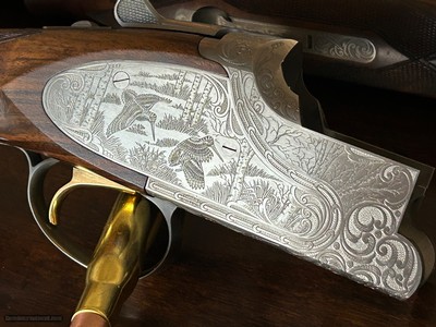 Browning Privilege 12ga 28in Invectors Engraved. Rare GunNIB. - Image 4 of 10