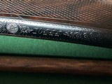 G.E. Lewis 20ga BLE
2 3/4 inch Damascus 28in
15 inch LOP to leather covered pad - 6 of 10