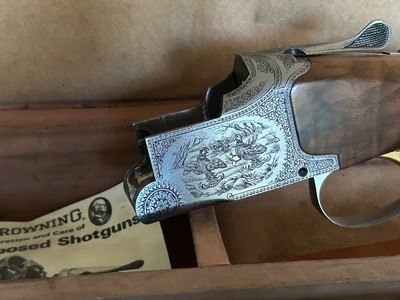 Browning Grade III Fighting Cocks Superposed 1960 28ga
28in M/M