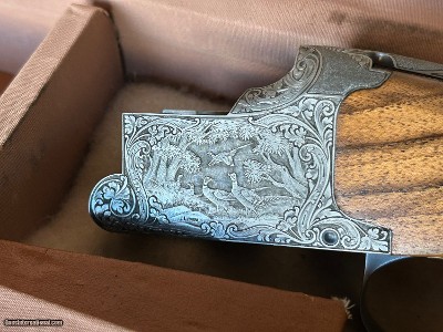 Browning Diana Superposed 2 Barrel 28ga M/F 28ga S/IC Extremely Rare Both 28ga 1962 RKLT Over the top wood