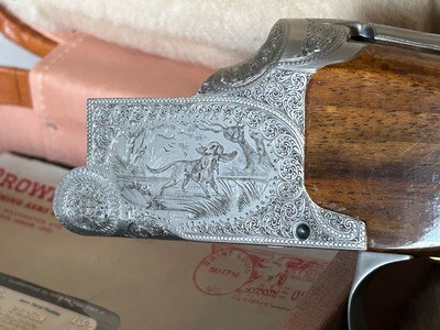 Browning Superposed Pointer Extremely Rare 3 Barrel Set 20ga/28ga/.410 1965 Special Order
Factory Letter