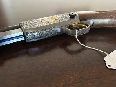 Browning BelgianFN Trombone Double Signed by Master Engraver Angelo Bee - Image 4 of 9