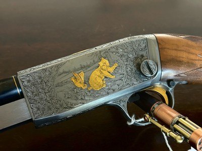 Browning Belgian
FN Trombone Double Signed by Master Engraver Angelo Bee