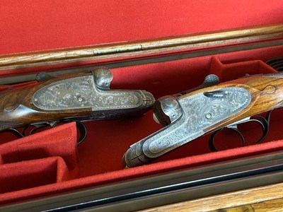 Union Armera SLPairSidelock 12ga28inSideclips EXC Double Trigger - Image 3 of 10