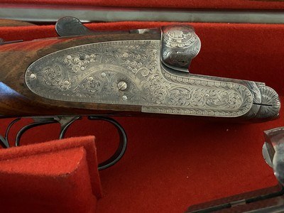 Union Armera SLPairSidelock 12ga28inSideclips EXC Double Trigger - Image 2 of 10