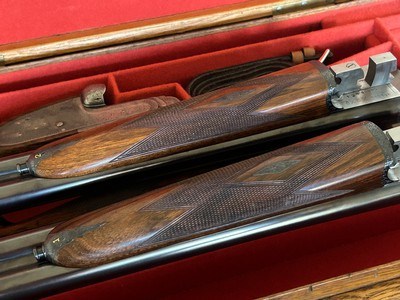 Union Armera SLPairSidelock 12ga28inSideclips EXC Double Trigger - Image 6 of 10