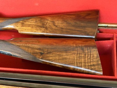 Union Armera SLPairSidelock 12ga28inSideclips EXC Double Trigger - Image 8 of 10