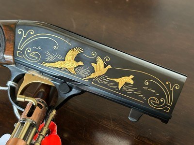 Custom FN SA-22 Takedown Ernst Engraved
.22 Short
Belgium
Carved Wood