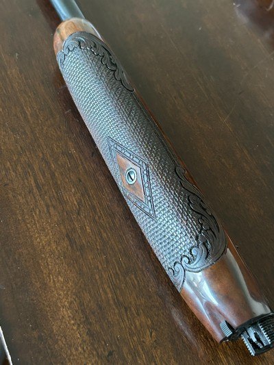 Custom FN SA-22 Takedown Ernst Engraved.22 ShortBelgiumCarved Wood - Image 7 of 8